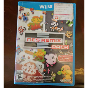 Nintendo Wii U NES Remix Pack Video Game No Scratches EUC